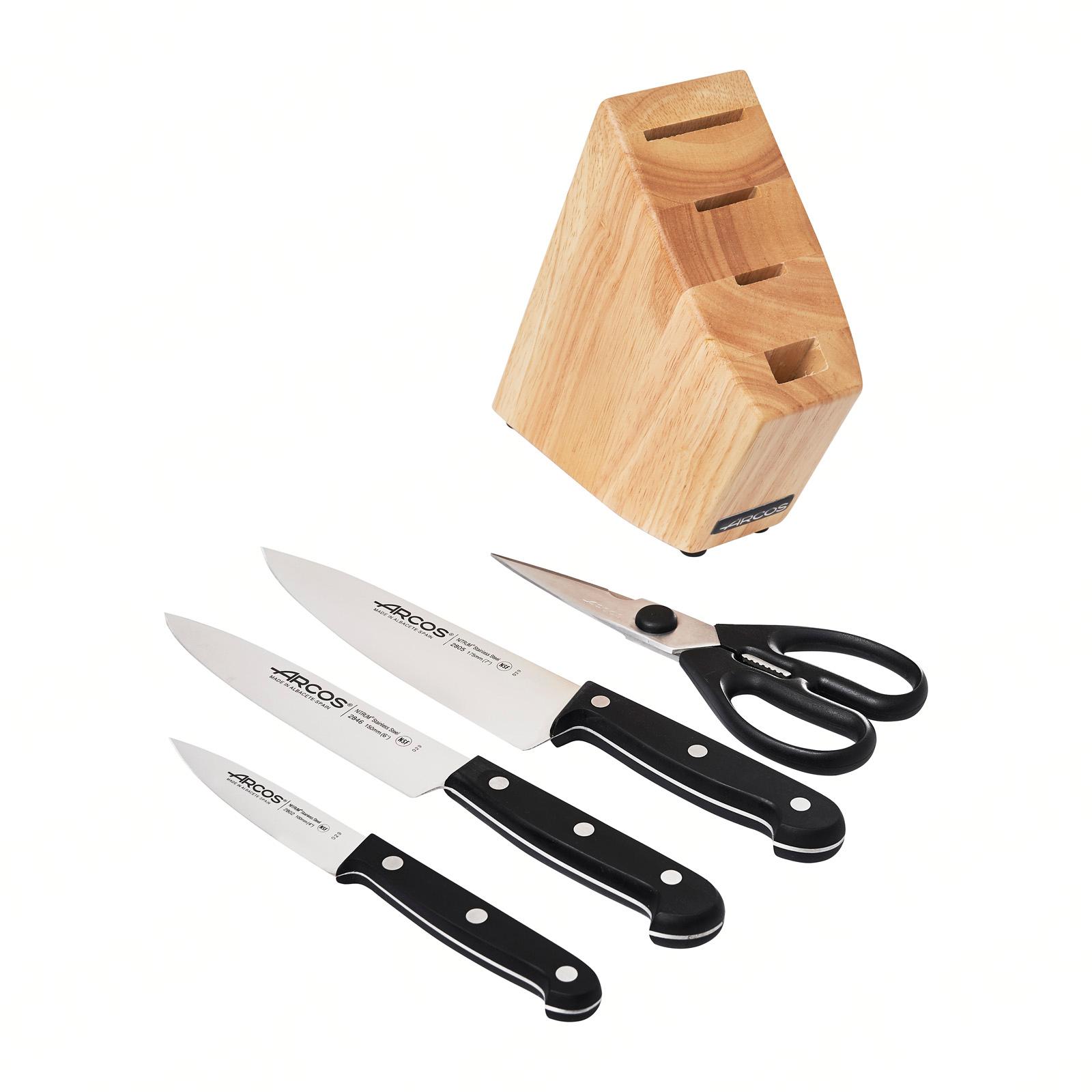 Arcos Universal Knife Block Set 4's NTUC FairPrice