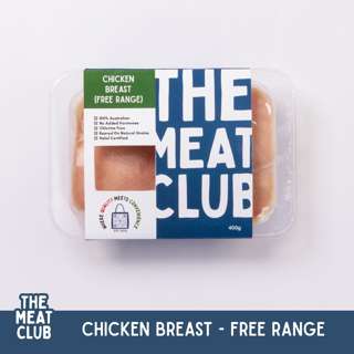 The Meat Club Free Range Chicken Breast - AUS - Frozen