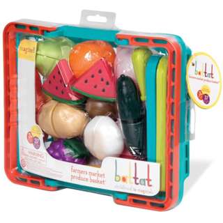 Battat Battat Farmers Market, Fruits and Vegetables Set