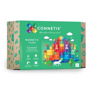 Connetix Tiles 102 Piece Rainbow Creative Pack (NEW)