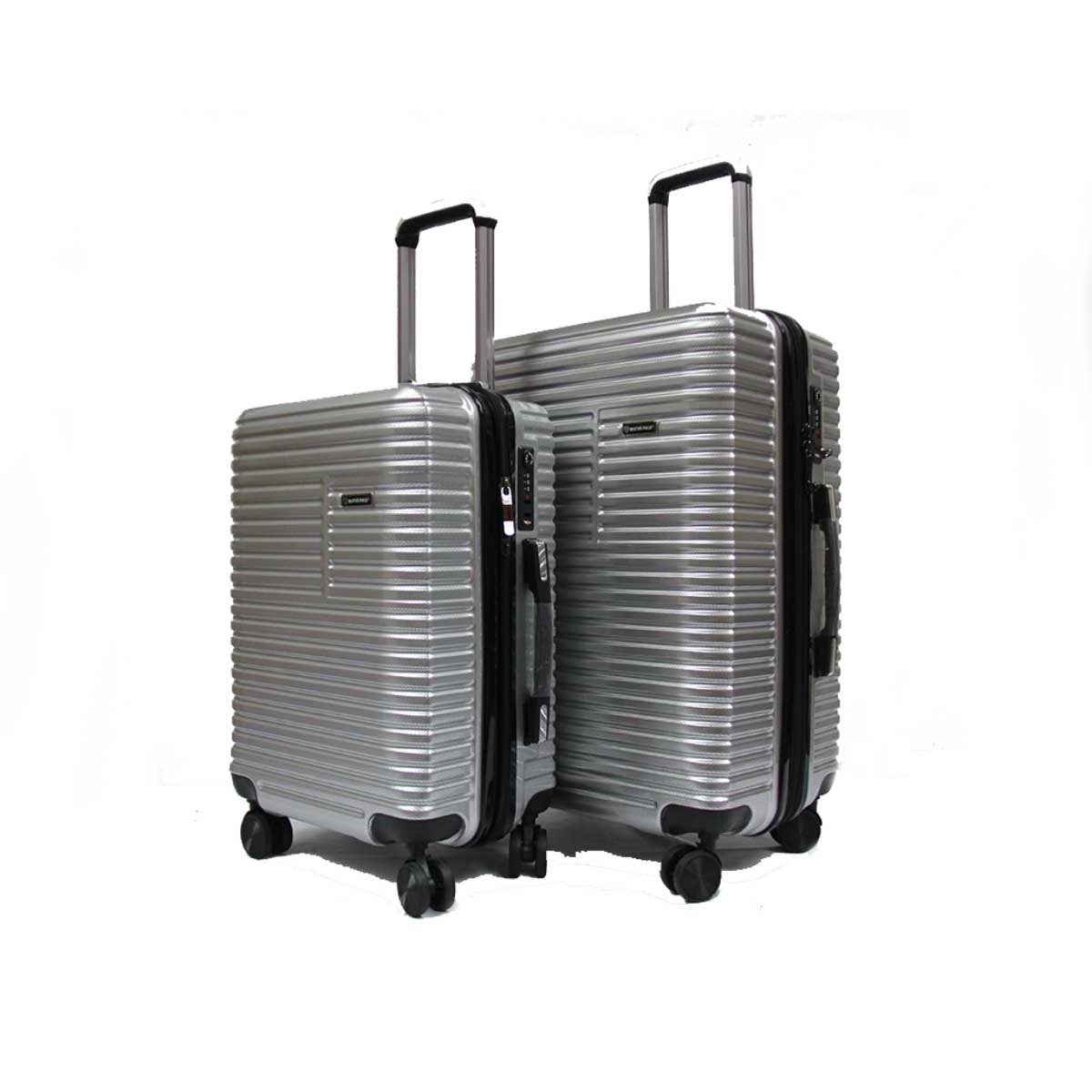 Expandable cheap zipper luggage