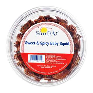 SunDAY Sweet and Spicy Baby Squids