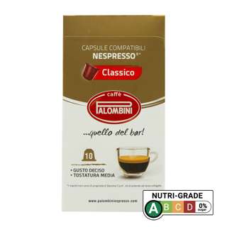 Daroma Palombini Nespresso Compatible Capsules Classico