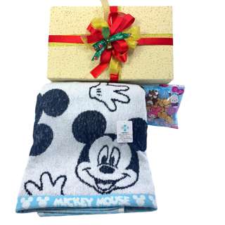 Ssh Giftset-Mickey Mouse Hands/Mickey Bath Towel & Biscuits