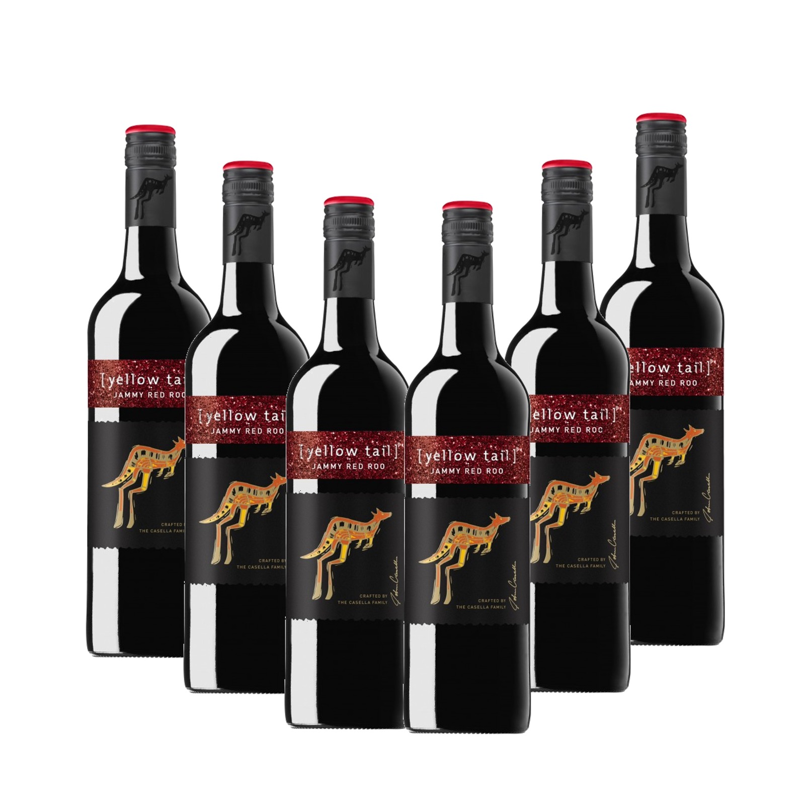 Yellow Tail Jammy Red Roo Case6x750ml NTUC FairPrice