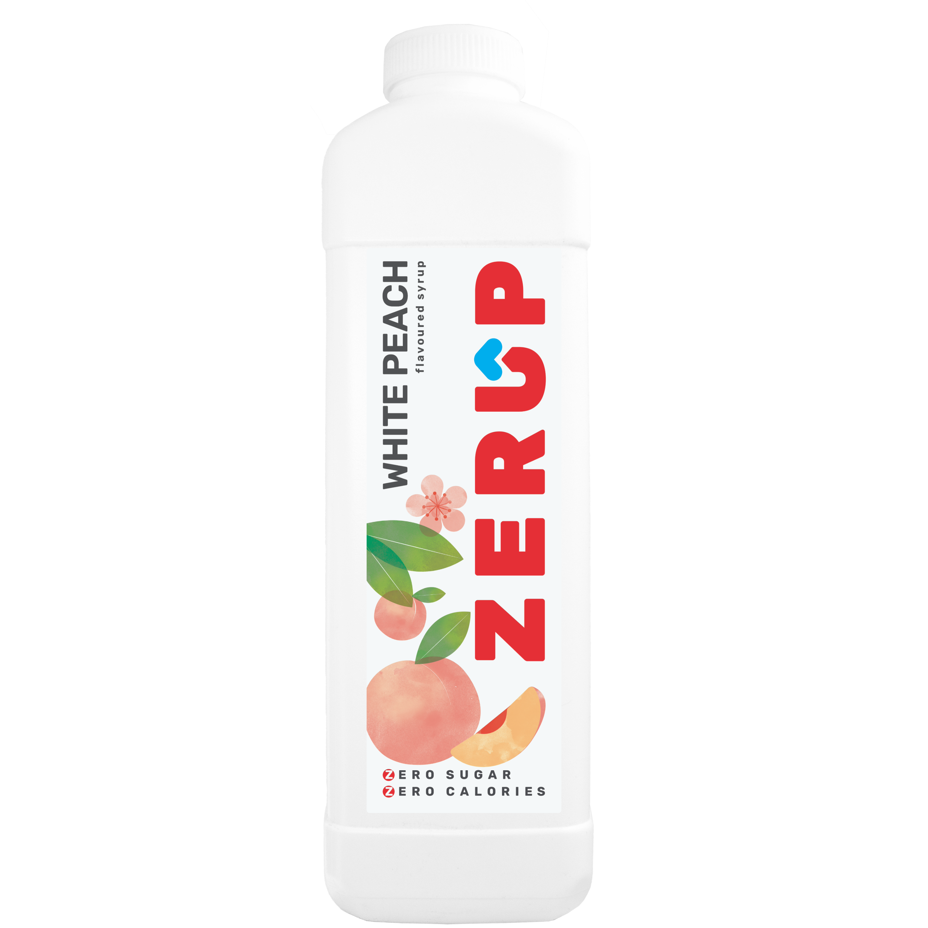 Zerup Zero Sugar Syrup - White Peach Zerup Zero Sugar Syrup - White Peach