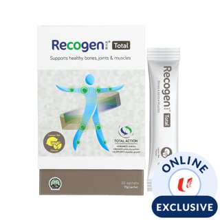 Recogen Total Lemon Tea Collagen Powder - Enhance Mobility