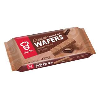 Garden Cream Wafers - Chocolate