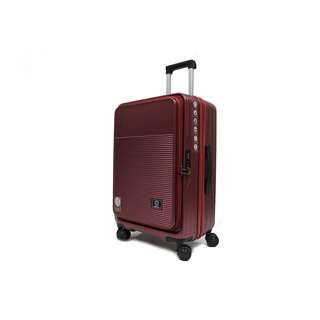 24" Cabriolet PC Expandable Anti-theft Luggage - Red