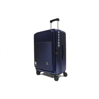 24" Cabriolet PC Expandable Anti-theft Luggage - Navy