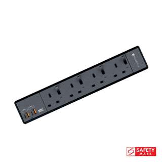 Soundtech Power Strip w 2sets of 20Watts A+C Quick Charger
