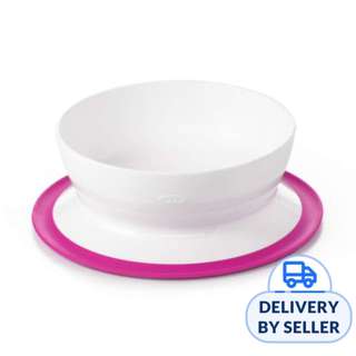 OXO Tot Stick & Stay Suction Bowl - Pink