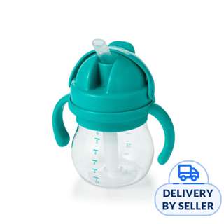 OXO Tot Grow Straw Cup with Removable Handles 6oz - Teal