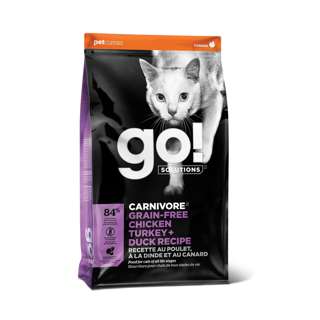 Go! Solutions Carnivore - GF Chicken Turkey Duck Cat Food