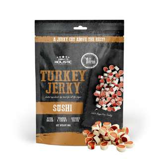 Absolute Holistic Jerky Ingredient Dog Treat - Turkey Sushi