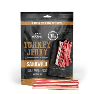Absolute Holistic Jerky Ingredient Dog Treat - Turkey Sandwic