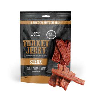 Absolute Holistic Jerky Ingredient Dog Treat - Turkey Steak