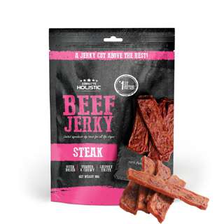 Absolute Holistic Jerky Ingredient Dog Treat - Beef Steak Absolute Holistic Jerky Ingredient Dog Treat - Beef Steak