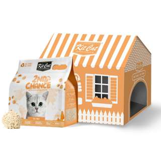 Kit Cat 2nd Chance Plant-Based Cat Litter - Pea Fiber x 6
