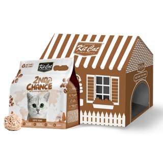 Kit Cat 2nd Chance Plant-Based Cat Litter - Coffee Beans x 6