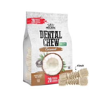 Absolute Holistic Boost! Coconut Dog Dental Chew Jumbo Pack Absolute Holistic Boost! Coconut Dog Dental Chew Jumbo Pack