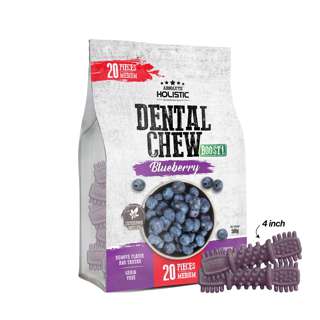 Absolute Holistic Boost! Blueberry Dog Dental Chew Jumbo Pack
