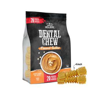 Absolute Holistic Peanut Butter Dog Dental Chew Jumbo Pack