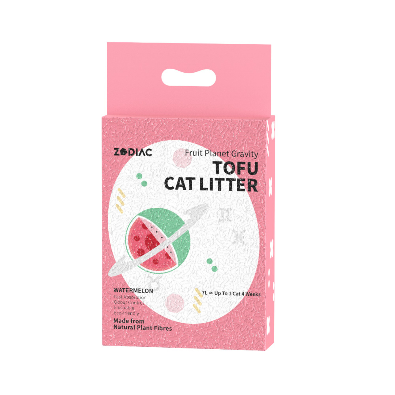 ZODIAC Australia Fruity Tofu Cat Litter Watermelon NTUC FairPrice