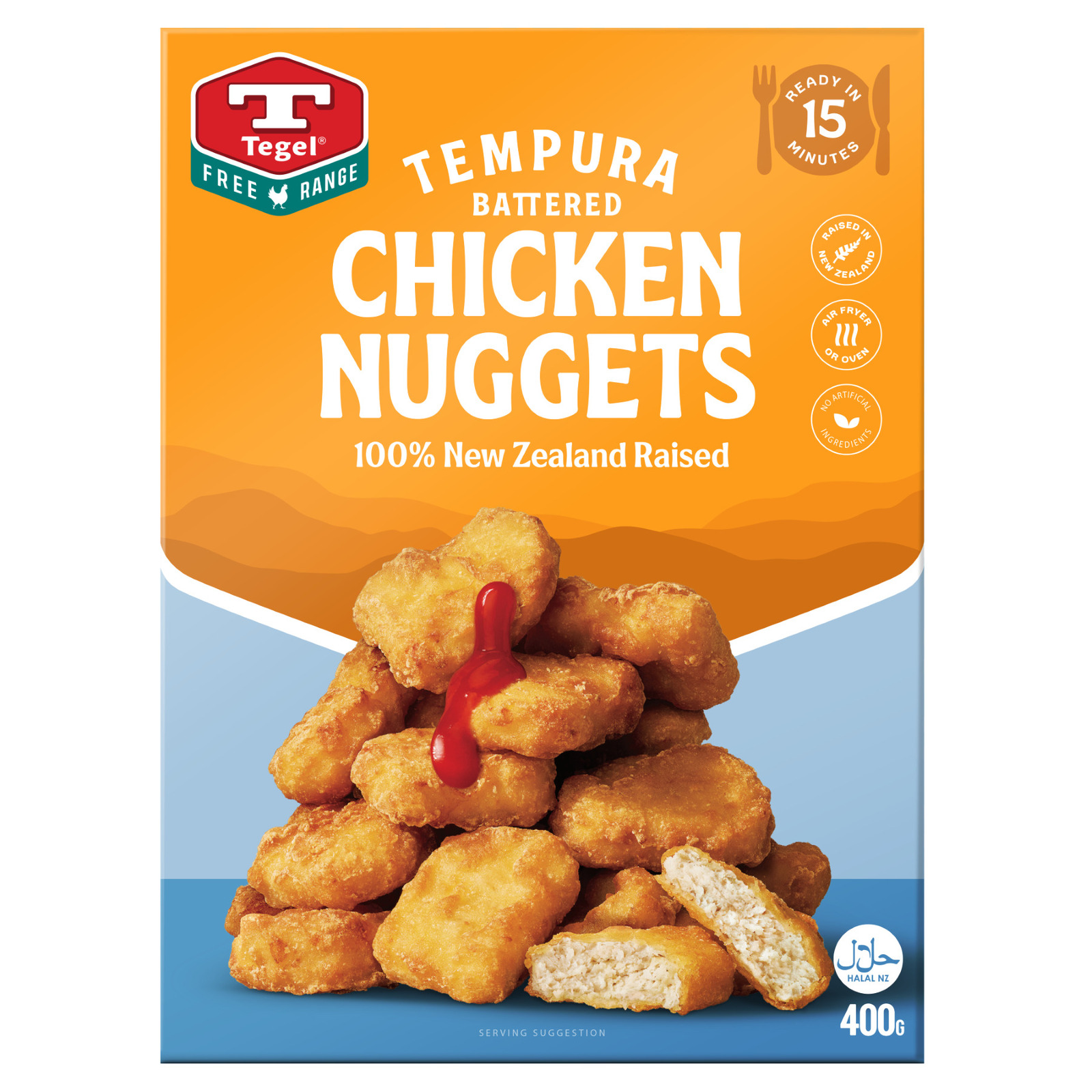 Tegel Free Range Tempura Chicken Nuggets (Frozen) | NTUC FairPrice