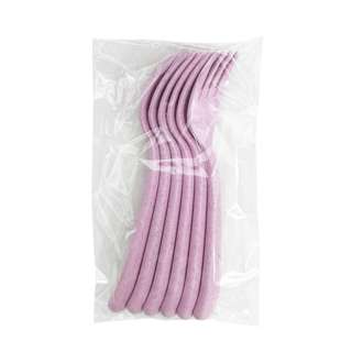BEST Choice Pink Wheat Straw Small Fork Set