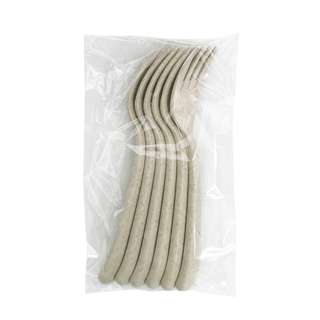 BEST Choice Beige Wheat Straw Small Fork Set