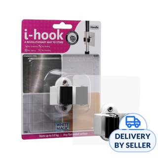 White Magic i-hook Handle Store Up To 3Kg Nano Suction