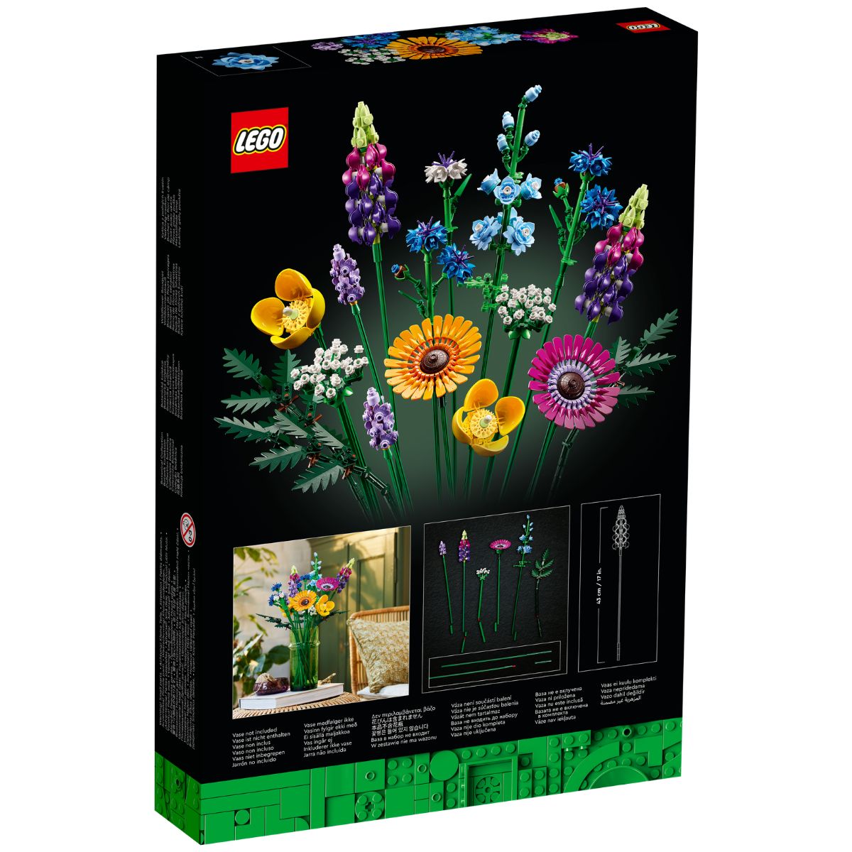 LEGO 10313 Botanical Collections Wildflower Bouquet | NTUC FairPrice