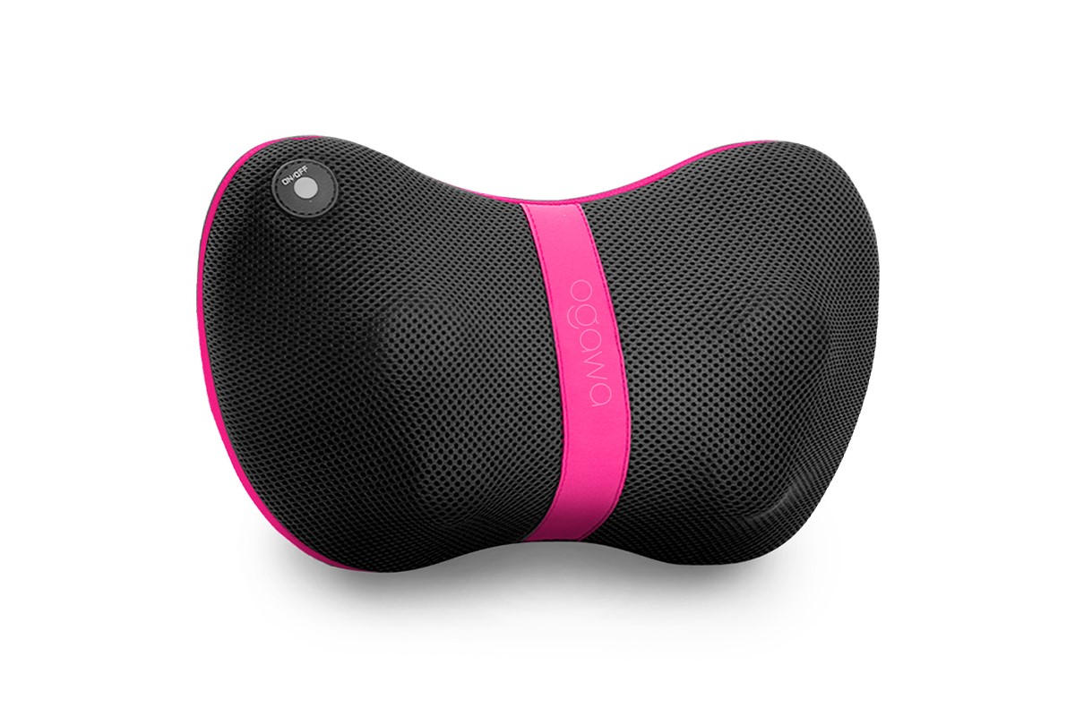 OGAWA Shiatsu Lite Multipurpose Massage Pillow-Flamingo Pink