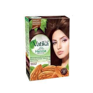 Dabur Vatika Henna Hair Colour - Natural Brown 4.0