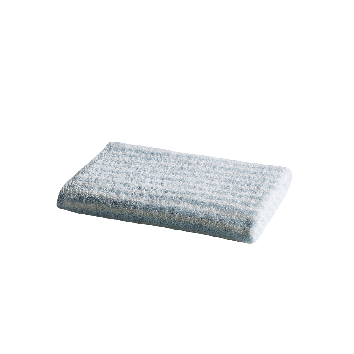 Epitex Mellow Stripes Silrospun Cotton Bath Towel - Sky Blue
