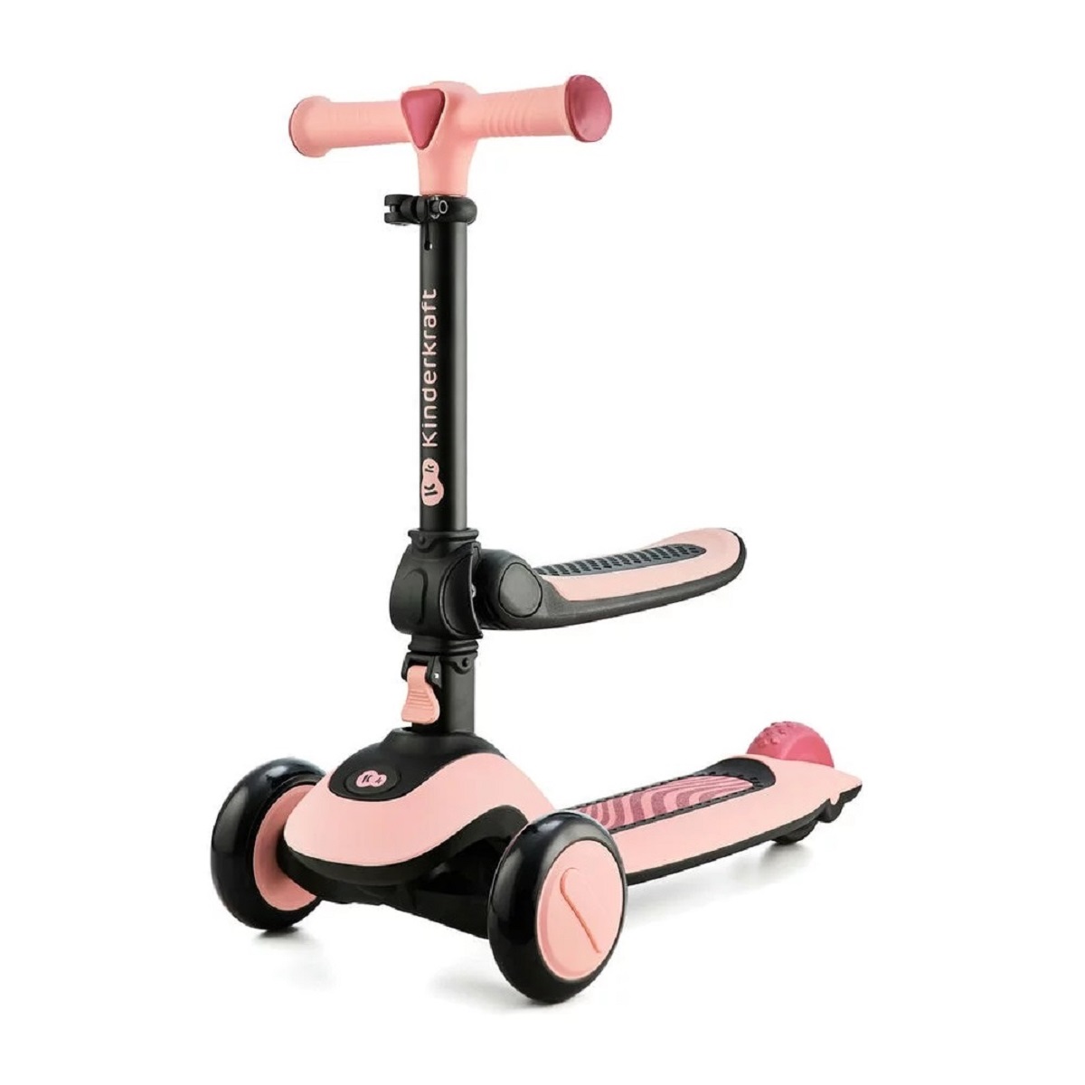KINDERKRAFT Halley Balance Bike & Scooter Pink NTUC FairPrice