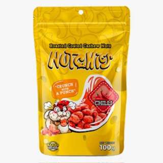 NUTCHIES Roasted Coated Cashew Nuts - Chilli