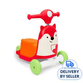 Skip Hop Zoo Ride On 3 In 1 Scooter - Fox