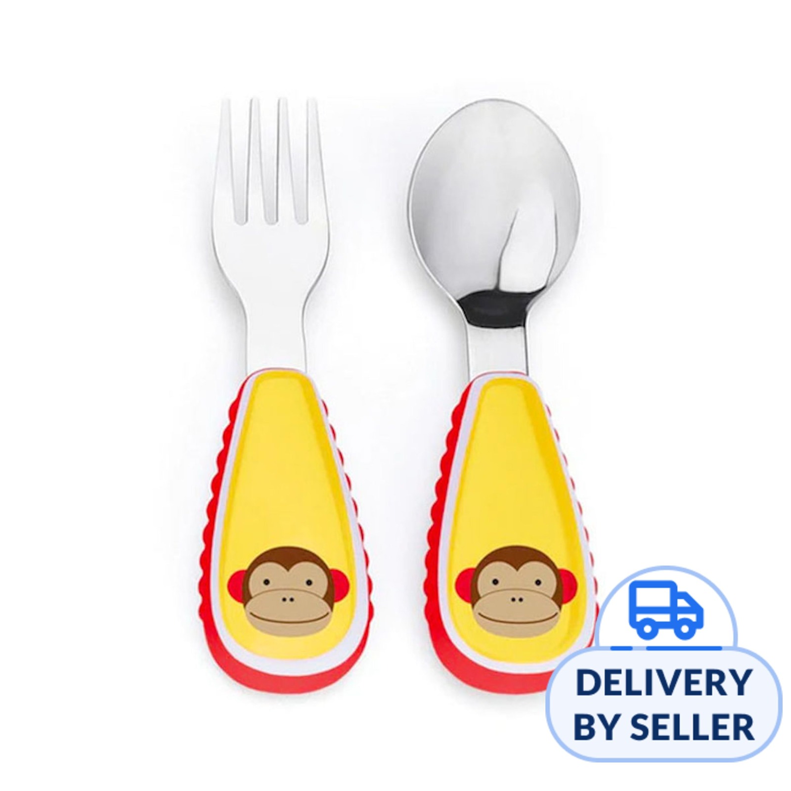 Skip Hop Zoo Utensils Fork & Spoon - Owl