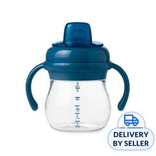 OXO Tot Grow Soft Spout Cup with Removable Handles - Navy