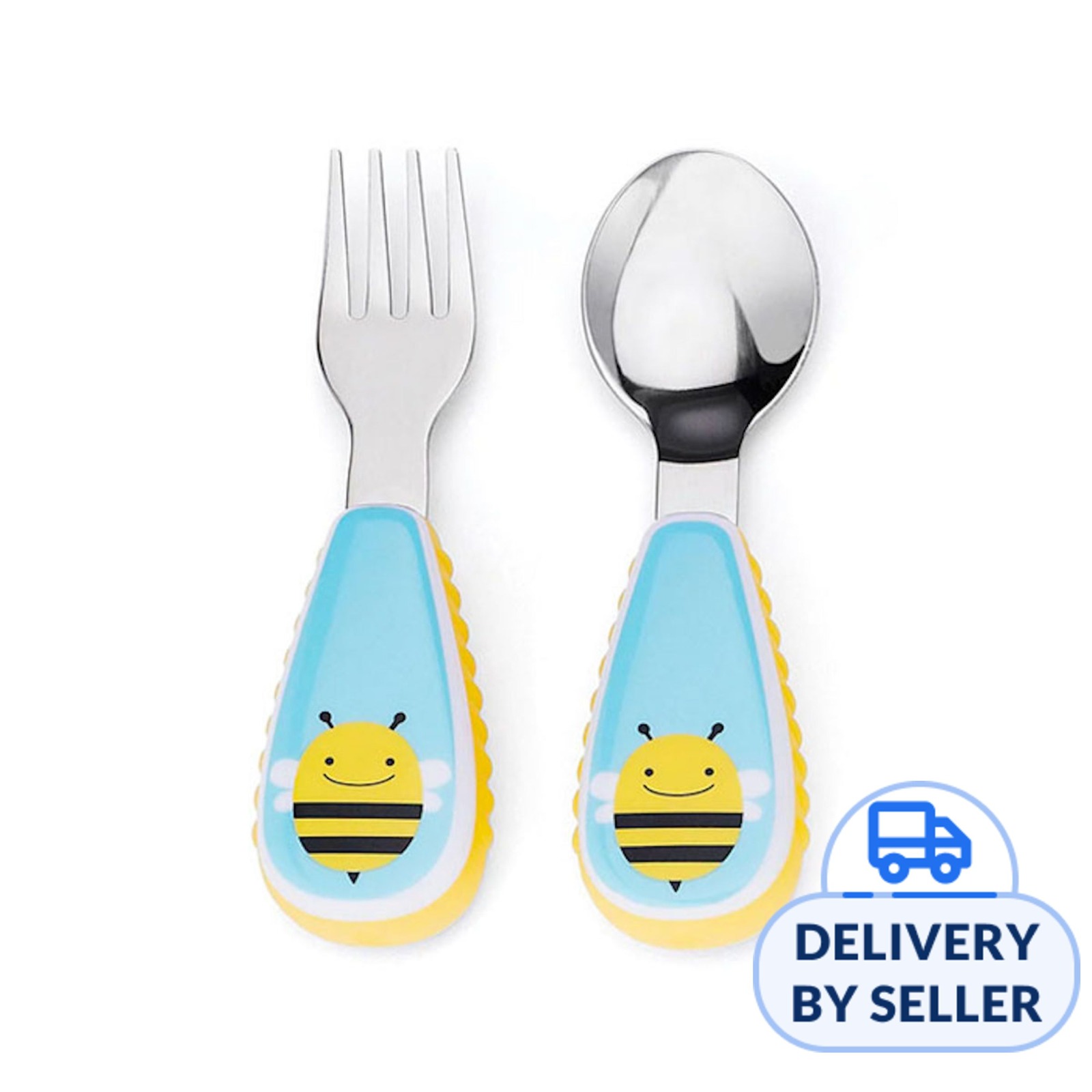 Skip Hop Zoo Utensils Fork & Spoon - Monkey