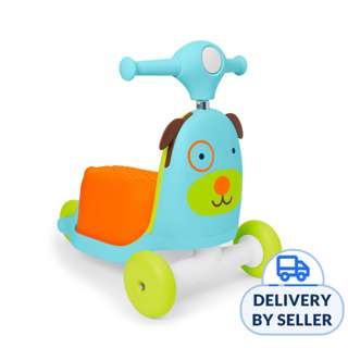 Skip Hop Zoo Ride On 3 In 1 Scooter - Dog