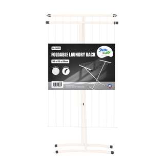 Steve & Leif Lightweight Foldable Cloth / Laundry Rack (White