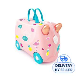 Trunki Ride on Luggage - Flossi the Flamingo