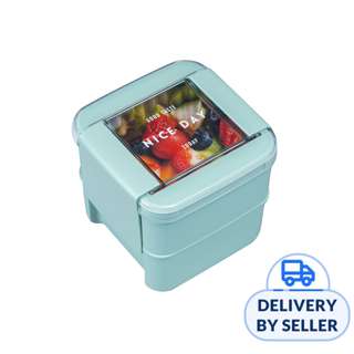Lustroware Easy Care Lunch Box Deep Type 680ml-Pastel Green
