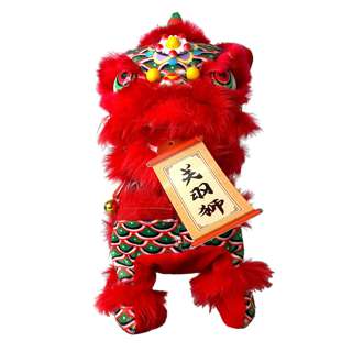 Partyforte CNY USB Operated Dancing Lion Toy Red