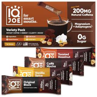 IQBar IQJoe Enhanced Instant Coffee Variety Pack IQBar IQJoe Enhanced Instant Coffee Variety Pack