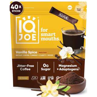 IQBar IQJoe Enhanced Instant Coffee Vanilla Spice