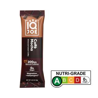 IQBar IQJoe Enhanced Instant Coffee Caffe Mocha